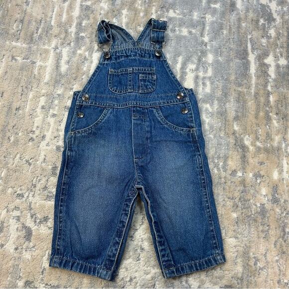 Vintage Arizona Denim Bib Overall Pants Size 6-9 months - Picture 6 of 6